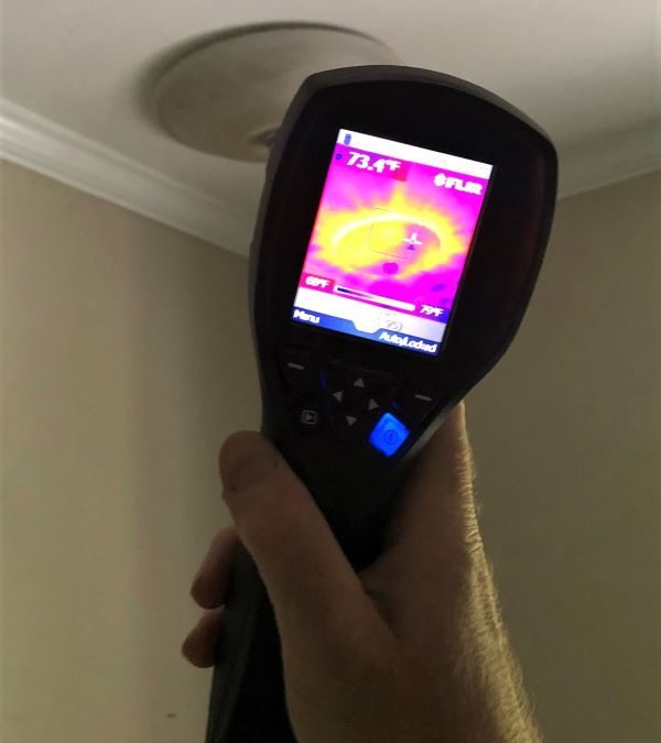 Finding Air Leaks With An Infrared Camera
